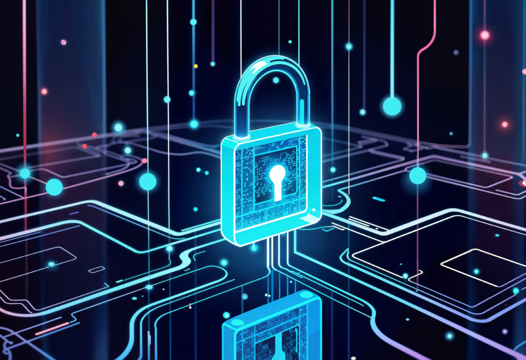 Home Cybersecurity Concept Illustration 1024x701